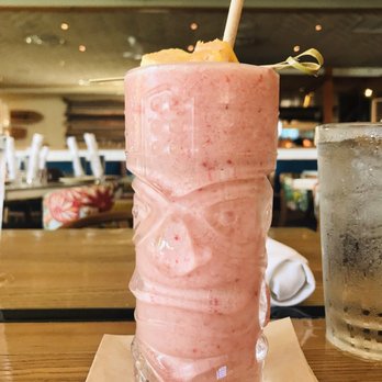 Monkeypod Kitchen - Fresh Strawberry Banana Greek Yogurt Smoothie - New American Near Me - Lahaina, Hawaii Monkeypod Kitchen - Fresh Strawberry Banana Greek Yogurt Smoothie - New American Near Me - Lahaina, Hawaii