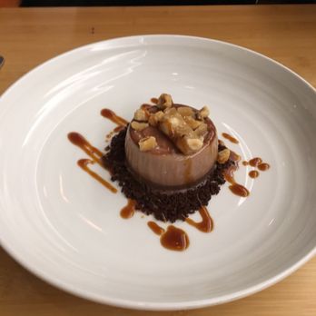 Viale - milk chocolate panna cotta - Italian Near Me - Cambridge, Massachusetts Viale - milk chocolate panna cotta - Italian Near Me - Cambridge, Massachusetts