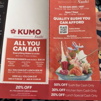 Kumo Sushi - Menu 6-4-2026 - Asian Fusion Near Me - West Babylon, New York Kumo Sushi - Menu 6-4-2026 - Asian Fusion Near Me - West Babylon, New York