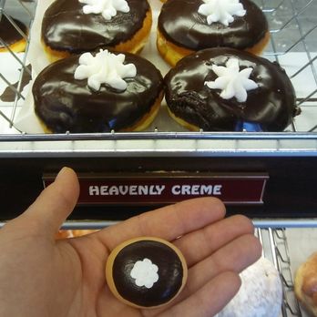 Java Express - Heavenly Creme - yum!  The donut - not the rock. - Breakfast & Brunch Near Me - Daytona Beach, Florida