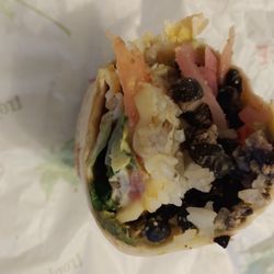 Hummus Veggie wrap