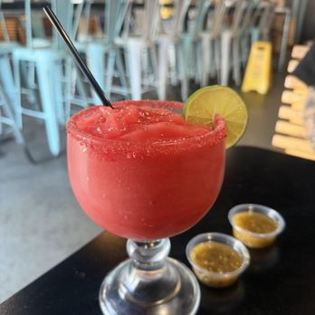 Los Primos - Strawberry Margarita - Mexican Near Me - Perris, California Los Primos - Strawberry Margarita - Mexican Near Me - Perris, California