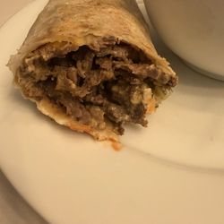 "Beef Shawarma" on tortilla