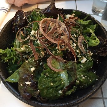 Lodge Bread - Local greens salad -- SO good! - Bakeries Near Me - Los Angeles, California