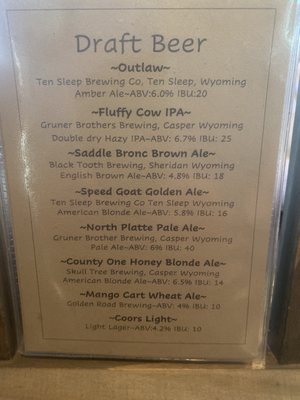 Menu photo 2 The Depot Restaurant Douglas, WY Menu photo 2 The Depot Restaurant Douglas, WY