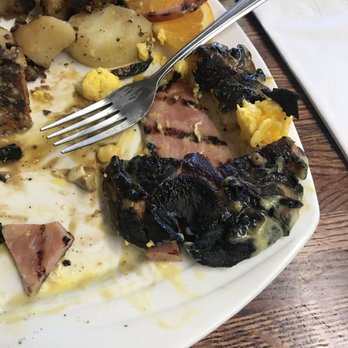 The Breakfast Nook - Eggs Benedict completely overdone and inedible - Breakfast & Brunch Near Me - North Haven, Connecticut