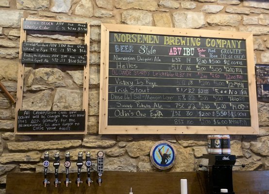 Menu photo 2 Norsemen Brewing Company Topeka, KS