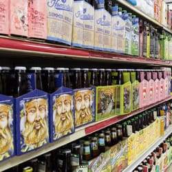 Beer Zone - A shelf at the Kenny Road Market.