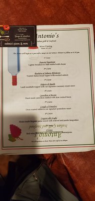 Menu photo 2 Antonio's italian Grill Deer Park, TX Menu photo 2 Antonio's italian Grill Deer Park, TX