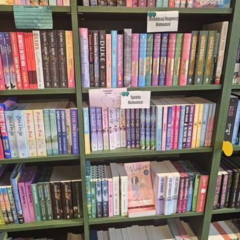 Prairie Pages - Romance wall - Bookstores Near Me - Sun Prairie, Wisconsin
