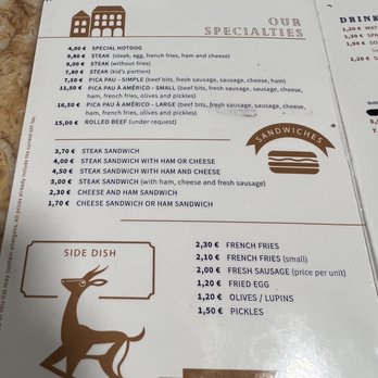 Cervejaria Gazela - Menu Oct 2022 - Hot Dogs Near Me - Porto, 13