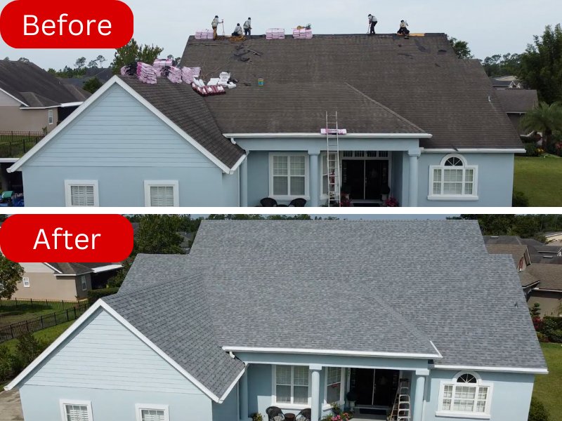 Slide of J Adams Roofing