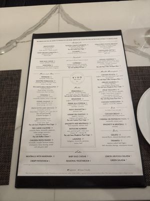 Menu photo 2 VIVO Italian Kitchen Universal City, CA Menu photo 2 VIVO Italian Kitchen Universal City, CA