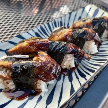Fire Fish Sushi and More - Eel nigiri - Sushi Bars Near Me - Temecula, California