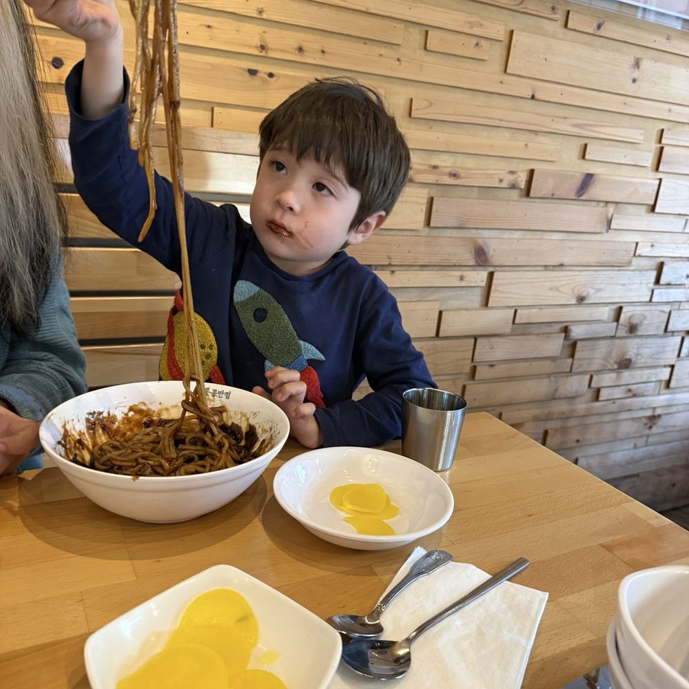 Paik's Noodle - This kid loves his jajang-myon! - Noodles Near Me - Dublin, California