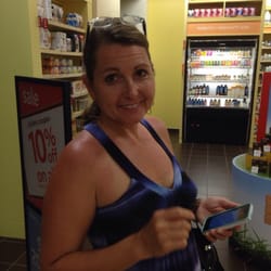 The Vitamin Shoppe - Cindy getting vitamins