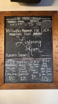 Listening Room Cafe - Nashville by null