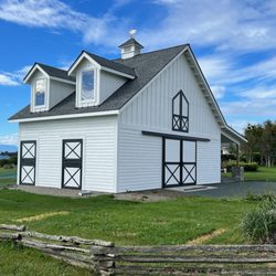 Spane Buildings - Deluxe Horse Barn with loft space built on Whidbey Island.