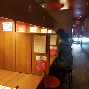 ICHIRAN - Brooklyn - And right side of the booth and other booths - Ramen Near Me - Brooklyn, New York ICHIRAN - Brooklyn - And right side of the booth and other booths - Ramen Near Me - Brooklyn, New York
