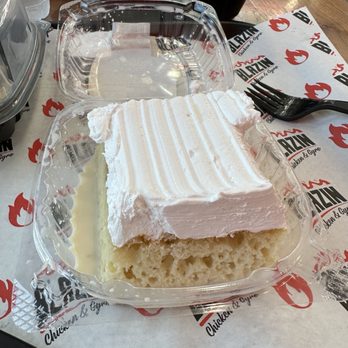 Blazin Chicken & Gyro - Tres Leche - Halal Near Me - Hackensack, New Jersey