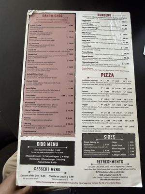 Menu photo 2 TJ's Wings Valley Park, MO