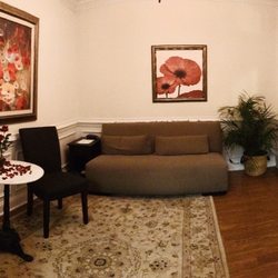Comfortable, private lobby area.