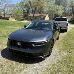My new car from Crest Honda My new car from Crest Honda
