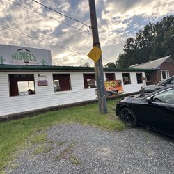 Outside