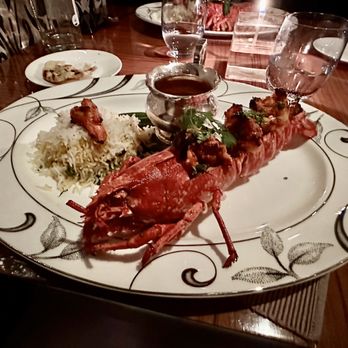Chutney Mary - Lobster platter, whole tandoon lobster pulao. Champagne Makhni sauce. - Indian Near Me - London, XGL