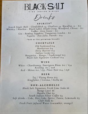 Menu photo 3 Black Salt Chesterfield, MO