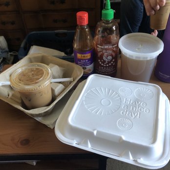 Basil Authentic Vietnamese Cuisine - Iced Vietnamese Coffee, 17. Chicken w/ Chicken Broth. - Vietnamese Near Me - Everett, Washington