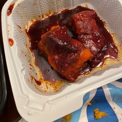 Hong Kong Chinese Cuisine - These are the spareribs from the PuPu Platter- simply fat and bone no meat! It's sad because the little taste I got was very good.