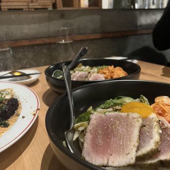 Revel - Albacore Tuna Rice - Korean Near Me - Seattle, Washington Revel - Albacore Tuna Rice - Korean Near Me - Seattle, Washington