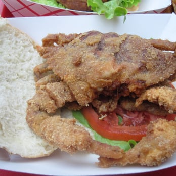 Market Lunch - soft shell crab sandwich- delish! - New American Near Me - Washington, DC, District of Columbia
