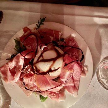 Misirizzi - Burrata with Prosciutto - Italian Near Me - New York, New York Misirizzi - Burrata with Prosciutto - Italian Near Me - New York, New York