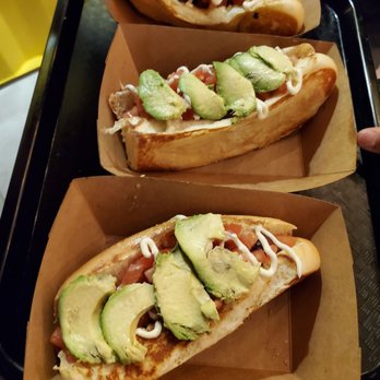 The Boxyard - Sonoran dog with avocado - New American Near Me - Tucson, Arizona