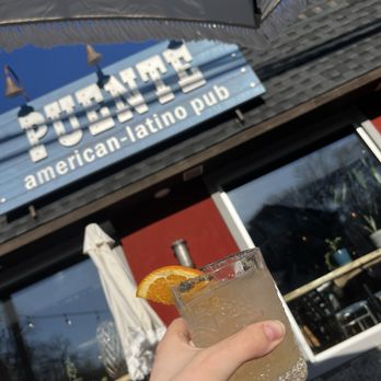 Puente Pub - Smoky margarita - Latin American Near Me - Farmington, Connecticut