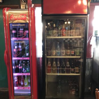 Hickory House Bar-B-Que - ows two soda coolers - Barbeque Near Me - Denison, Texas