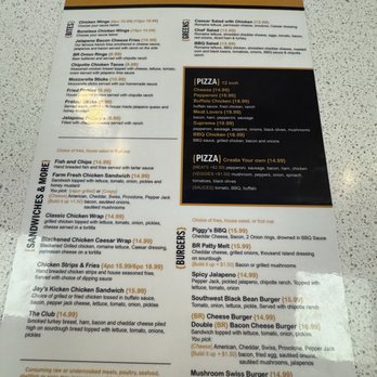 Bracket Room - Menu - Sports Bars Near Me - Creve Coeur, Missouri