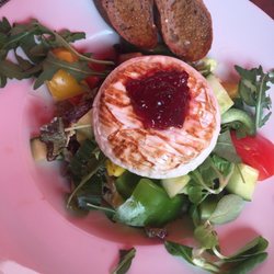 Restaurace U Červeného Volka - Very good food!  Fried cheese and salad excellent.  Large portions and great fast service.