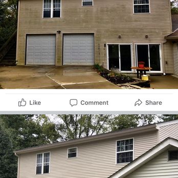 Dr Pressure LLC - Soft washing before & after - Pressure Washers Near Me
