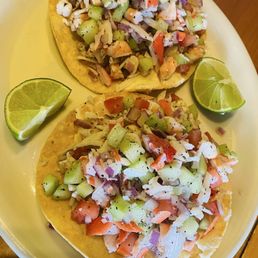 Shrimp Tostada