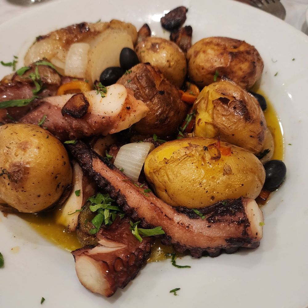 Valença Restaurant - Octopus "pescador Style" - Steakhouses Near Me - Elizabeth, New Jersey Valença Restaurant - Octopus "pescador Style" - Steakhouses Near Me - Elizabeth, New Jersey