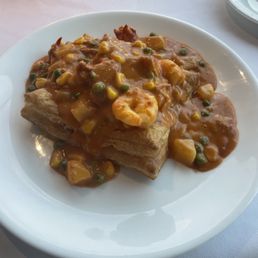 Seafood pot pie