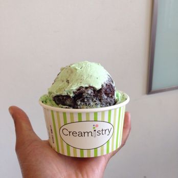 Creamistry - Mint chocolate chip wit brownies - Desserts Near Me - Houston, Texas Creamistry - Mint chocolate chip wit brownies - Desserts Near Me - Houston, Texas