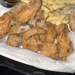 Lemon Pepper Half wings and Full wings
