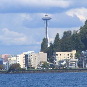 Alki Beach Park - Look...it's the Space Needle - Parks Near Me - Seattle, Washington
