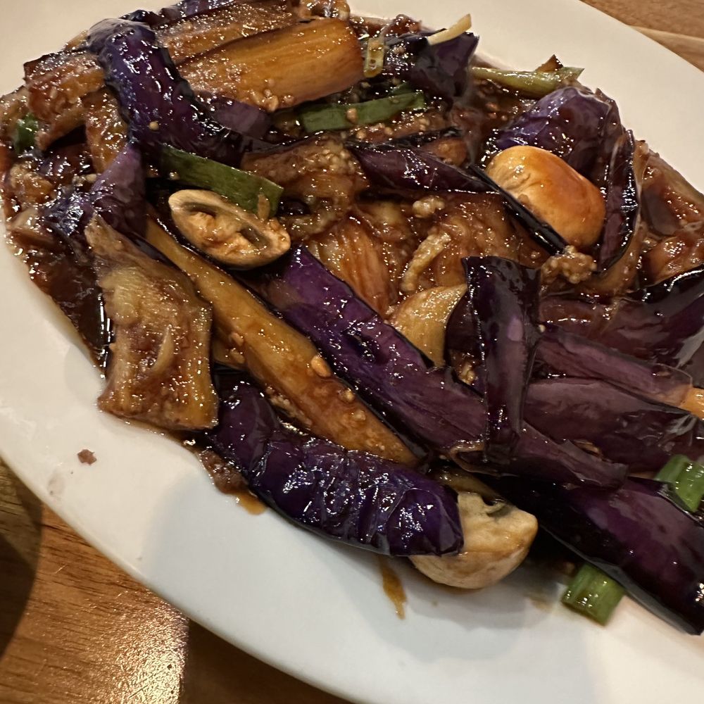 Stir Fry Eggplant With Garlic Sauce Stir Fry Eggplant With Garlic Sauce