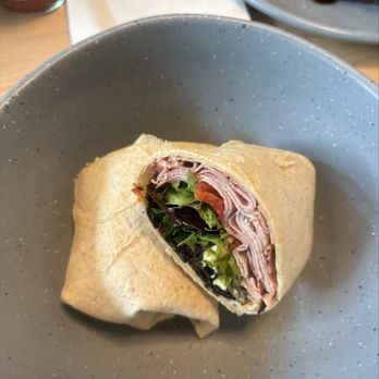 Bearcat Baked - Wrap with egg, ham, greens, tomato - Bakeries Near Me - New Orleans, Louisiana Bearcat Baked - Wrap with egg, ham, greens, tomato - Bakeries Near Me - New Orleans, Louisiana
