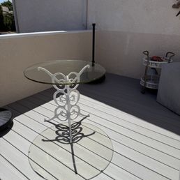 Backyard deck Backyard deck